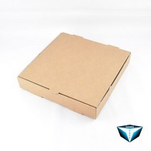 KLB-9인치 사각 무지 피자박스 크라프트피자포장 피자배달 피자포장 피자방문 전박스 부침개상자 전포장 100장