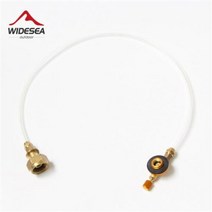 Widesea-캠핑용 야외 가스 스토브 프로판 리필 어댑터 버너 LPG 플랫 실린더 탱크 커플러 병 어댑터 저장, 1, 1개