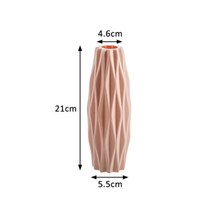 프리츠한센 이케바나 도자기 화병 항아리 현대 노르딕 스타일 꽃병 꽃꽂이 컨테이너 거실 사무실 홈 인테리어, [03] 02