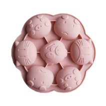 휘낭시에 마들렌 쿠키 초콜릿 틀 몰드 실리콘 베이킹 뜨거운 판매 DIY 실리콘 금형 작은 동물 돼지 새끼 고