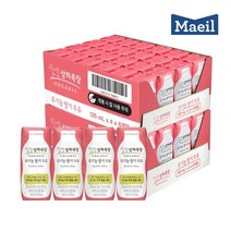 매일유업 상하목장 유기농 멸균 딸기우유 125ml 48팩, 기타
