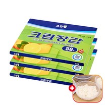 크린랩 크린랲 위생 비닐장갑 50매입 일회용품 1회용 주방/요리/다용도, 3개+가쯔