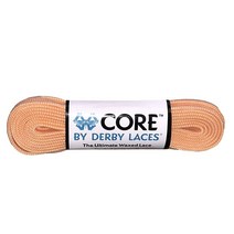 Derby Laces CORE 피겨 스케이트 롤러 스케이트 부츠 및 일반 신발용 좁은 6mm 왁스 레이스 해바라기 노란색, 72 Inch / 183 cm