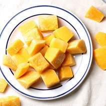 웰루츠 냉동 호박(4~6cm난절죽용) 1kg 냉동야채 간편재료, 단품