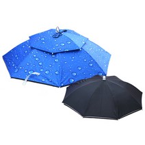 다린 모자우산 핸즈프리 낚시 야외 머리 양산 농사 등산