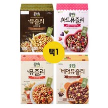 풀무원 뮤즐리 시리얼 4종 골라담기, 슈퍼곡물 뮤즐리 300g 1개