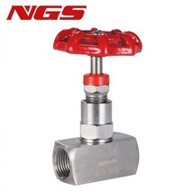 니들 밸브 벨브 J13W-160P 304 스테인레스 스틸 암나사 글로브 차단 1 개, 304 Stainless steel_ZG DN15