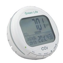 AZ7787 CO2 감지기 온도 및 습도 감지 기능 이산화탄소, 한개옵션0