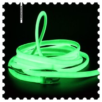 LED 팝네온 원형 논네온 녹색 50M 간판 광고 튜브조명 PVC 로프라이트