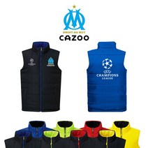 레버쿠젠 커스텀 양면 패딩조끼 리버시블 자켓 축구 패딩 단체복 WP81_2223