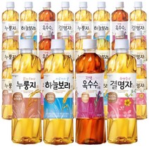 웅진 맑게우려낸 건강차 500ml 5종 하늘보리 누룽지 결명자 자색옥수수, 하늘보리 500ml x 20개입