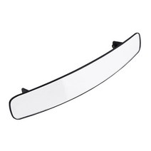 자동차 하이패스 룸미러 블랙박스 2022 16 5인치 와이드 리어 뷰 볼록 골프 카트, 하얀