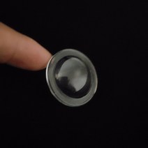 해외 LED 렌즈 50mm Plano Convex 유리 렌즈 LED 볼록 렌즈 콘덴서 광학 포커싱 투명 표면 손전등 photics, D50mmH15mm, One Size, 01 D50mmH15mm