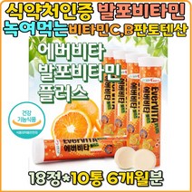 발포비타민 멀티비타민 독일 액상 마시는 비타민 상큼한 달콤한 오렌지 오렌지에이드 종합 코스트코 홈쇼핑 물에타는 녹여먹는 비타민B6 나이아신 판토텐산 비타민C 청소년 유아 영아 수험생 노인 임산부
