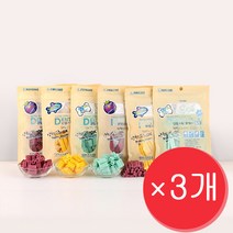 포켄스 덴탈스틱 후레시 칼슘 블루베리 오메가3 강아지 입냄새 3개세트, 4.오메가3 큰별 3개