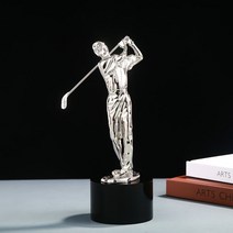 홀인원피규어 골프트로피 3D 커스텀 디자인 기념품, B.은