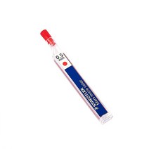 스테들러 칼라샤프심 254 05-2 적색 0.5mm, 없음