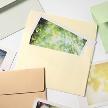 파스텔 청첩장 & 엽서봉투 100장입 그레이, 1개