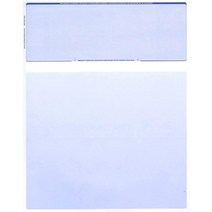 Compuchecks QuickBooks와 호환되는 250 컴퓨터 체크 용지 - 빈 스톡 체크 용지 - 상단 체크 (블루 세로줄)
