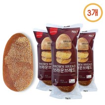 브라운브레드 3봉 샌드위치만들기 식전 양식 호밀 아웃백빵