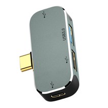 Type-c USB 허브 멀티 슬롯 케이블 커넥터 어댑터 액세서리 효율적인 컴퓨터 핸드폰 태블릿 연결 익스텐더, ,Type 3