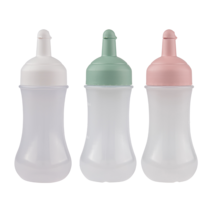 인블룸 색깔로 소스 분류하는 다용도 소스통 350ml 3세트, 3세트(화이트,그린,핑크)