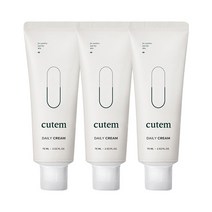 큐템 데일리 크림 75ml x3 /진정보습/수분크림/건성/민감피부_M, 상세페이지 참조, 상세페이지 참조