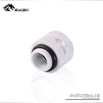 Bykski-하드 튜브 피팅 OD12MM 경질 G1/4 안티 오프 하드 파이프 커넥터 PC 수냉 액세서리, 06 White_02 OD14mm