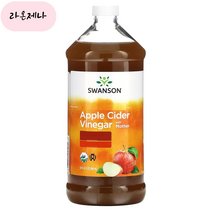 홈쇼핑 스완슨 Apple Cider Vinegar 액상 946ml(32fl oz), 1개, 946ml