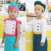 g01 나비드림 어린이 쉐프 앞치마 요리사복 쉐프그린M 어린이앞치마/유아앞치마세트/아기앞치마/유아방수앞치마/여아앞치마, 단일 수량