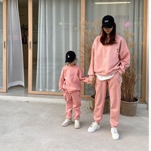 맘커플 봄/가을 미니미키 상하세트 엄마랑 아이랑 커플룩