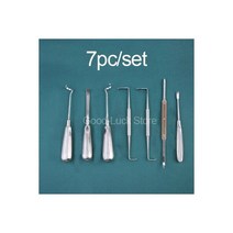 코털정리기 비강 기구 늑골 연골 필링 코 성형 도구 키트, 7pc_2