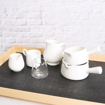 도자기/유리 크리머 25종 모음, 상세설명 참조, 1.귀소스볼 소, 1개