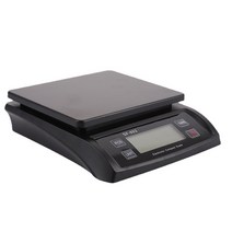 DFMIE 가정용 전자 주방 저울 대형 스크린에 전자저울 30kg 표시, 배터리 장착 어댑터 없음-유로게이지