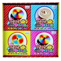 P빅 빙글빙글우드팽이세트