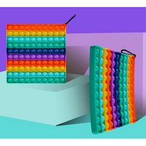 대형 푸시팝 실리콘 게임 소근육 감각 푸쉬팝잇 버블, 푸시팝대형-하트