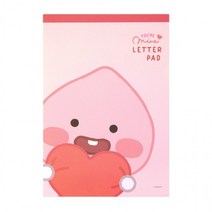 패드 f20 어피치 편지지 170x245mm 1개입 리틀프렌즈 130878 카카오 48매, 상세페이지 참조, 상세페이지 참조