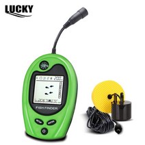 어군탐지기 어탐기 무선 민물 휴대용 바다 LUCKY-FF818 유선 어군 탐지기 음파 알람 100m 낚시 에코 사운더 나침반 포함 수중 탐지 야외 낚시 탐지, 1.FF818, 1.FF818