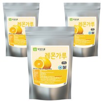 장명식품 레몬가루 레몬 분말, 200g, 3개