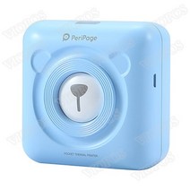포터프린터 핸드폰사진인화 peripage mini 휴대용 포토 프린터 블루투스 모바일, 파란색, 협력사