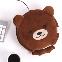 USB난로 온열 발열 마우스패드 손목쿠션 손난로, 열심아빠 1