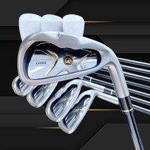 HONMA U100 골프 클럽 남자 아이언 세트 골프채풀세트 파크 골프채, 3.S