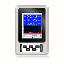 서베이미터 방사선 자기장 전기장 검출기 측정기 계수기 휴대용 방사 전자기 xr1 geiger counter 개인 선량계 x-ray beta gamma detector lcd, 하얀