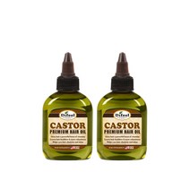 디필 프리미엄 내추럴 캐스터 헤어 오일, 2개, 75ml