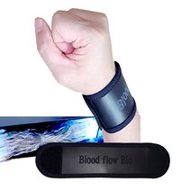 블랙그래핀 건강손목보호대 동전패치 전도성 미세전류 그래핀 탄소갈바닉 스포츠헬스 골프 야구 건강케어BS-03 특허등록, (중)  17cm-20cm