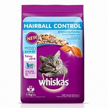 위스카스 헤어볼 치킨&튜나 1.2g 고양이사료, .2개