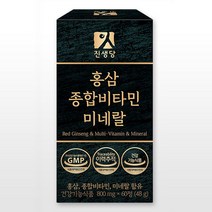 진생당 홍삼 종합비타민 미네랄 800mg x 60정 6세트, 상세페이지 참조, 상세페이지 참조