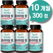 락토페린 프리미엄 정 식약청인증 식약처 해썹인증 락토페린 300mg + 종근당 사은품 증정, 락토페린 300정 10개월, 10개