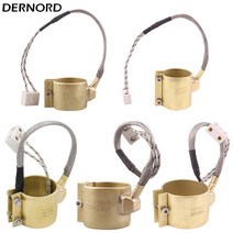 DERNORD 220v 황동 밴드 히터 전기 가열 링 사출 금형 가열 요소 40X4042X3542X4042X5050X40mm, 220w 40x40mm, 1.220V - 220w 40X40mm
