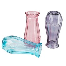 투명유리 화병-대 약24cm 꽃병, 365바운스 그레이